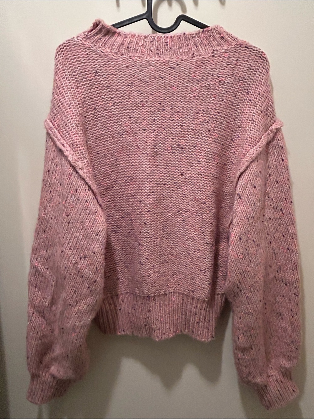 Heart Ribbon Mockneck Pullover - Picture 3 of 3